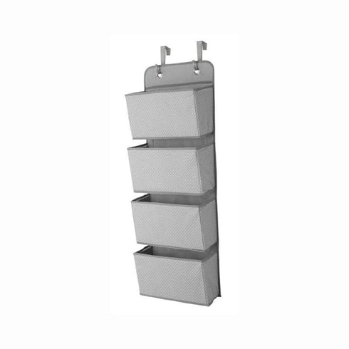 AussieSuperStore Homeware Supplies Hanging Wall Smart Home Storage Organizer Dovy Gray Hanging Wall Smart Home Storage Organizer Dovy Gray | Storage Bags CB4PCHANGORGNZGY